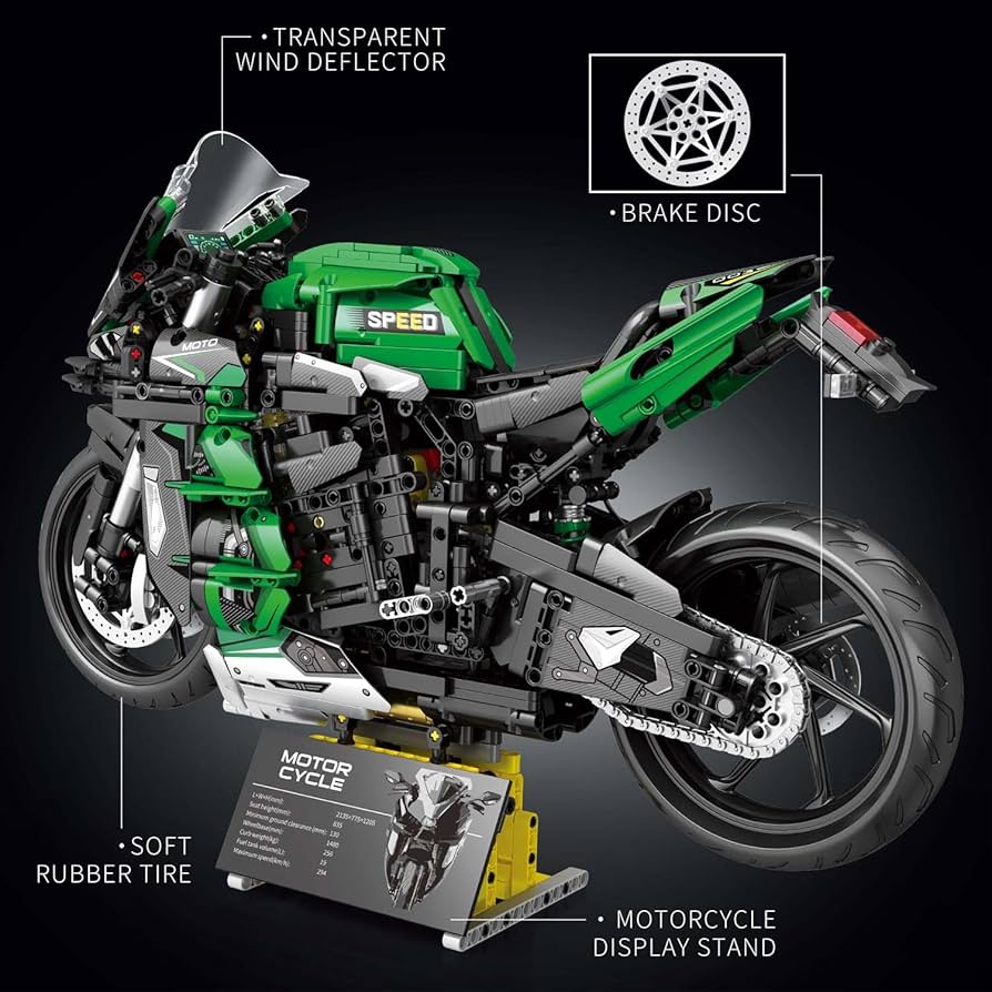 Kawasaki ninja H2 motorcycle