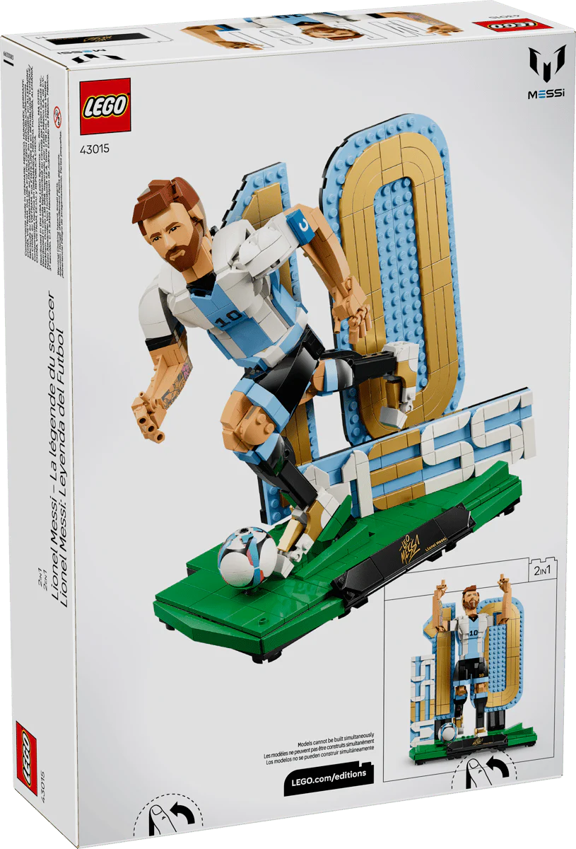 Lionel Messi – Soccer Legend | 958 PCS-LEGO 43015