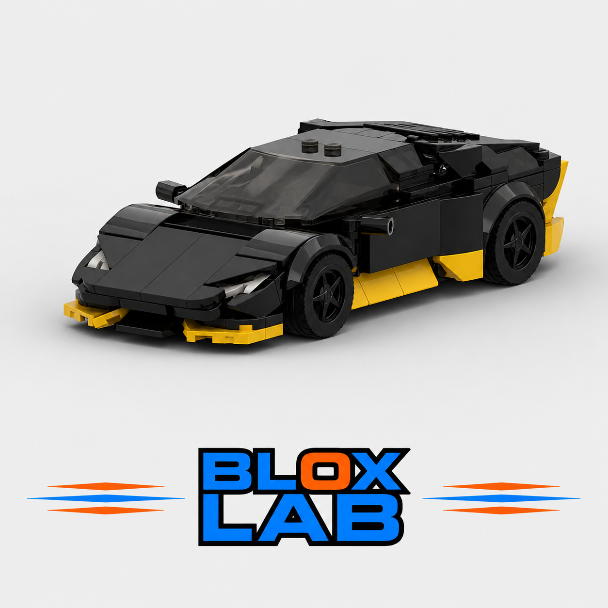 Lamborghini hurecan black and yellow edition