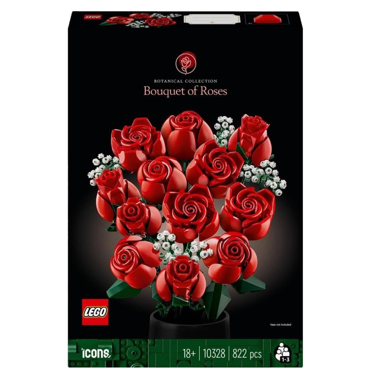 LEGO 12 rose bouquet